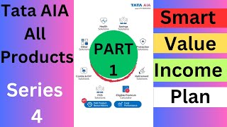 Tata AIA Smart Value Income Plan 20232024 Insurance and Share Profits ON POINT Financial Services [upl. by Gibb]