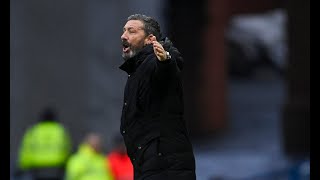 Rangers A postmatch  Derek McInnes [upl. by Davin]