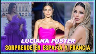 Luciana Fuster SORPRENDE en FRANCIA Y ESPAÑA [upl. by Mindy]