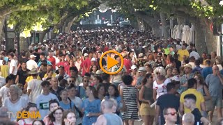 Conoce la programación de las Fiestas de Dénia 2023 [upl. by Namia]