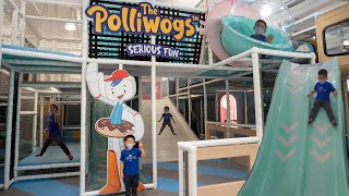 The Polliwogs Serious Fun at Clarke Quay Central  New Playground [upl. by Brause]