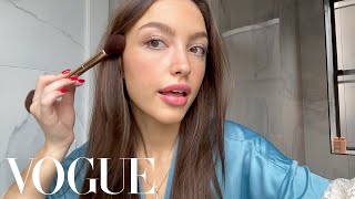 Sydney Serenas Guide to Glowy Everyday Makeup  Beauty Secrets  Vogue [upl. by Dorette727]