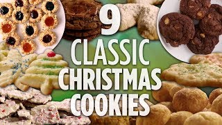 How To Make 9 Classic Christmas Cookies  Holiday Dessert Recipes  Allrecipescom [upl. by Atiuqat601]