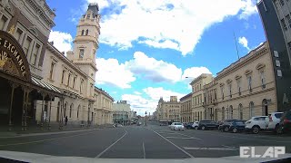 BALLARAT 4K Driving through the city Australia Victoria [upl. by Pathe797]