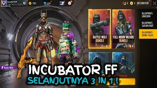 INCUBATOR FF TERBARU 2024  INCUBATOR FF SELANJUTNYA INCUBATOR PENGGANTI 3 IN 1  MYSTERY SHOP [upl. by Thaddaus]