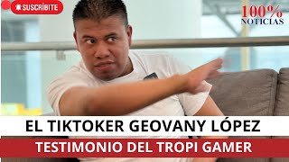 Testimonio de Geovany López El Tropi Gamer quien cayó preso por defender a Sheynnis Palacios [upl. by Gnus]