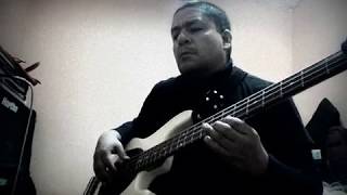 Héroes del Silencio  La chispa adecuada Bass Cover [upl. by Aihsyla]