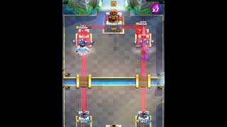 cannoneer vs princess tower part8 against ice golem amp bats clashroyale shorts gaming [upl. by Seira]