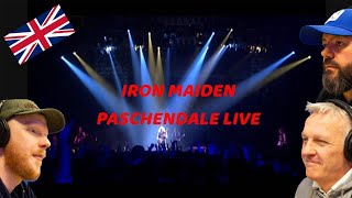 Iron Maiden  Paschendale Death On the Road REACTION  OFFICE BLOKES REACT [upl. by Allehcram98]