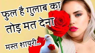 🌹New Gulab Shayari  2024 Ki  Gulab Shayari In Hindi 🌹 Shayari In Hindi [upl. by Humfrey]