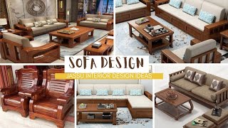 Latest Wooden Sofa Design 2022 Sofa Design ideas Wooden Sofa  Modern Sofa Set  Sofa Design [upl. by Eyaj]