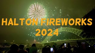 Halton Fireworks 2024 [upl. by Siladnerb512]