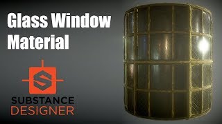 Substance Designer 11  Windows Material [upl. by Ansell]