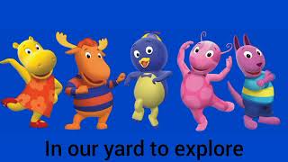 Backyardigans Song Lyrics The Backyardigans Theme Song [upl. by Rede816]