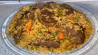 Sida Loo Sameeyo Bariis Isku karis oo Cajaab Ah Somali StyleRiceampmeat Best Somali Rice Style [upl. by Maureen]