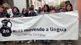 Galician Language Day May 172024 Santiago de Compostela [upl. by Hoxie]