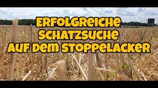 Erfolgreiche Schatzsuche auf dem Stoppelackersondeln in Bayern [upl. by Jordison926]