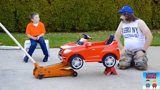 Sketchy Mechanic Fixes Mercedes Ride on Car [upl. by Davison]