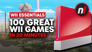 100 Amazing Wii Games in 20 Minutes [upl. by Ginsberg]