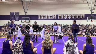 Tolar drumline homecoming pep rally 101124 [upl. by Anidal]