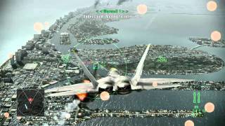 Ace Combat Assault Horizon  Mission 1 Nightmare  HD  Difficulty Rookie [upl. by Elleirb]