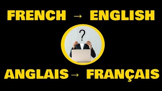 Traductions English→French Anglais→Français [upl. by Apollus]