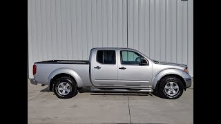 2009 Nissan Frontier SE 4WD Crew Silver 2332910 [upl. by Reese]