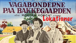 Filmlokationer  Vagabonderne Fra BAKKEGAARDEN  Danske film lokationer 1958 Morten Korch [upl. by Peppie105]