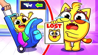 Baby Got Lost In The Airport Song  Funny Kids Songs 😻🐨🐰🦁 And Nursery Rhymes by Baby Zoo [upl. by Relyuhcs]