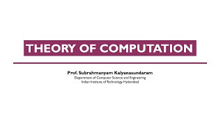 W6L36Equivalence of Deterministic and Nondeterministic TM [upl. by Getter]