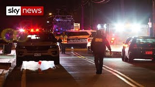 Five stabbed at rabbis home during Hanukkah celebrations in New York [upl. by Enilorac]