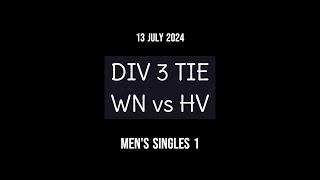 20240713 Div Tie MS1  Jeffrey TONG HV vs Wei LIM WN [upl. by Damas]