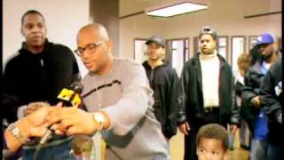 Dame Dash Gives JayZ A Birthday Toast At Rocafella Offices 1998 [upl. by Nibbs]