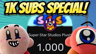 1000 Subscriber Plush Special  Super Star Studios [upl. by Lombardi942]