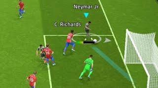 Crystal palace vs Manchester United football soccer Neymar goal kick cross leg Ronaldo Mbappé Messi [upl. by Scevor]