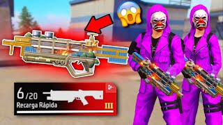 NOS SACAMOS LA MEJOR PARTIDA USANDO LA NUEVA TROGON 😱 FREE FIRE [upl. by Rotsen]