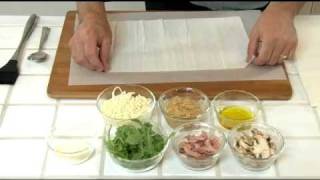 How to Make Phyllo Pizza Crust [upl. by Nayrda461]