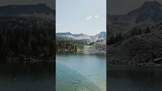 Tanglefoot Lake BC Canadian Rockiesmountains lake shorts beautiful nature beauty adventure [upl. by Sumahs]