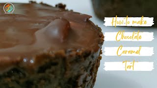 Easy Chocolate Caramel Tart Recipe for Dessert Lovers  A Perfect Blend of Sweet amp Savory [upl. by Eenafit566]