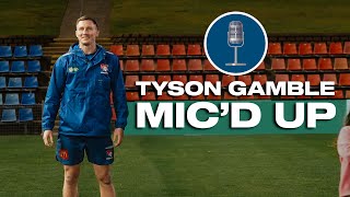 Micd Up Tyson Gamble [upl. by Aitsirhc]