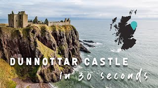 Explore Dunnottar Castle in 30 seconds [upl. by Wind603]