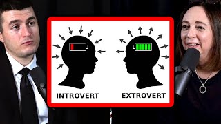 Introverts vs Extroverts Whats the difference  Susan Cain and Lex Fridman [upl. by Maidel]