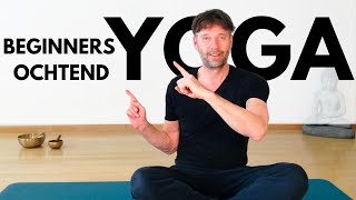 Ochtend Yoga voor Beginners 10 min  YOGA MET MARCO LAGAS [upl. by Annig]