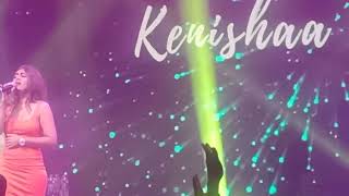 kenishaa francis Singa Hindi and English song KTPO WHITEFIELD BANGALORE 🕺💃💃🕺 [upl. by Nytsuj]