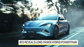 BYD Unveils Hybrid Powertrain Capable of 2000km Drive [upl. by Patt]