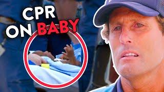 Clinically Dead  Real CPR Performed On Baby Boy [upl. by Gib]