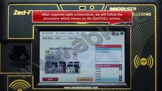 Vespa Magneti Marelli ACI601 Ecu Data Reading amp Key Programming By the Zed Full amp ZFHC03 Cable [upl. by Hgielrac419]