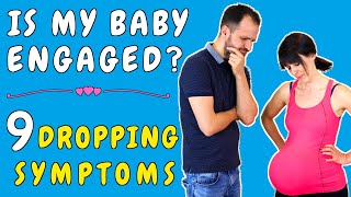 9 Baby Dropping Symptoms  What does it FEEL and LOOK like when baby drops [upl. by Anes166]