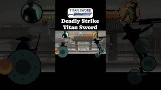 TITAN SWORD IS REALLY SCARY WEAPON🥶 shots shadowfight shadowfight2 edit [upl. by Siulegroj]