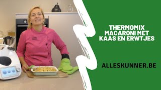 Thermomix macaroni met ham kaas en erwten [upl. by Lindy]